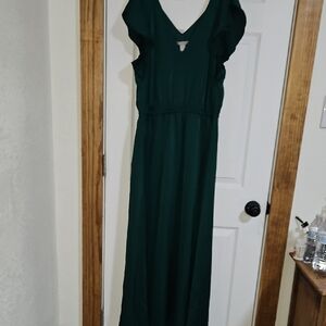 H&M Deep Green Maxi Dress